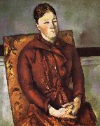 Paul Cezanne Mrs Cezanne painting